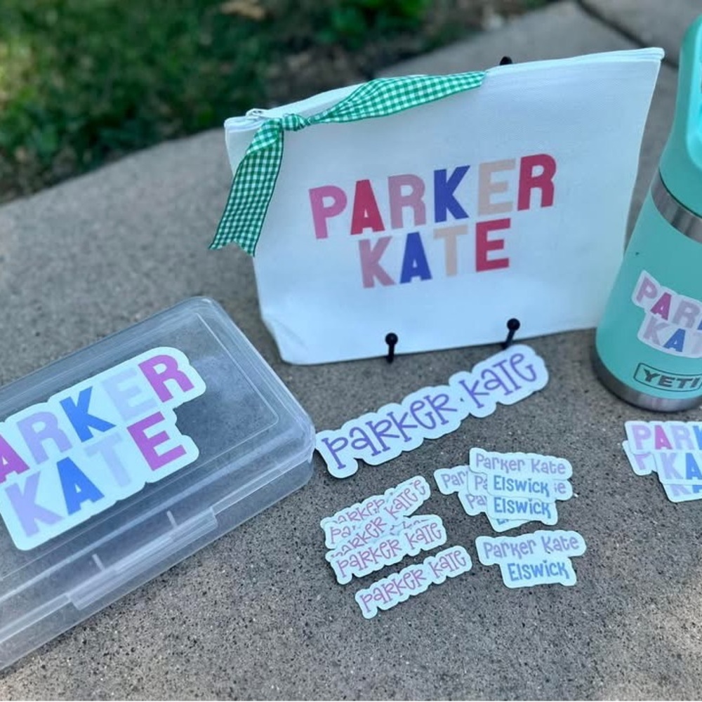 Personalized Back to School Kit - Customize to Your Child’s Name